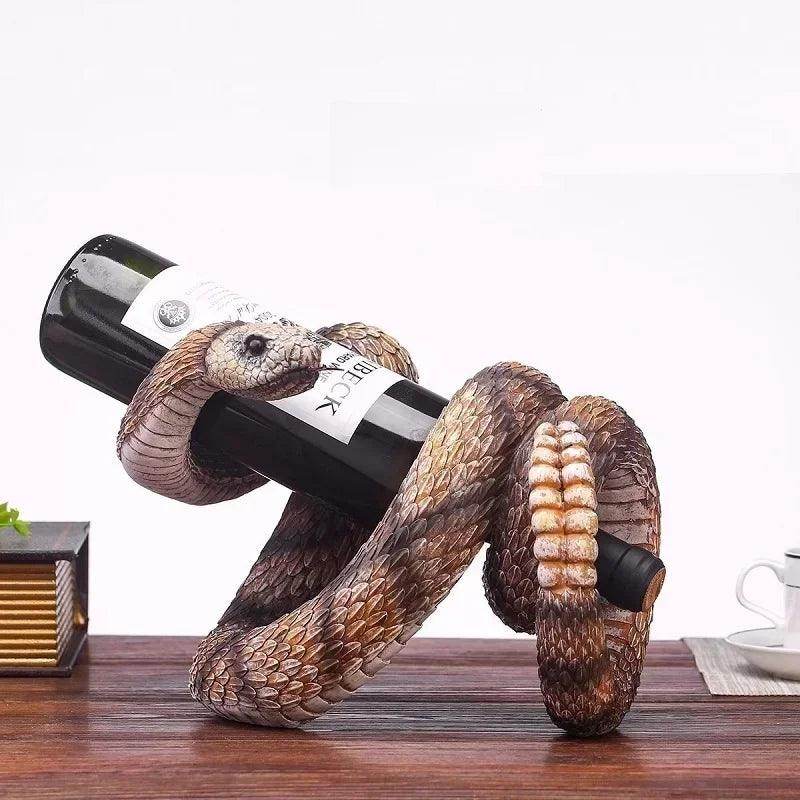 Creative Cobra Wine Rack - My Store
