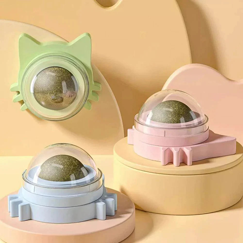 Catnip Rotatable Lickable Ball Toy - My Store