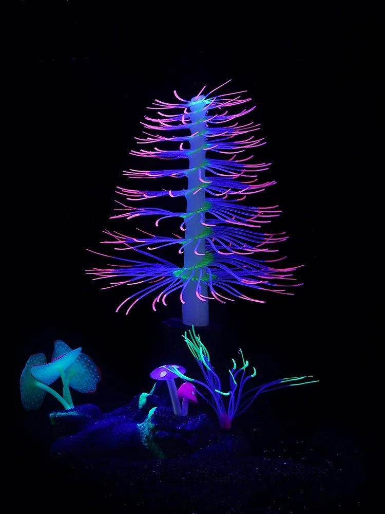 Glowing Coral Branch Aquarium Decor - My Store