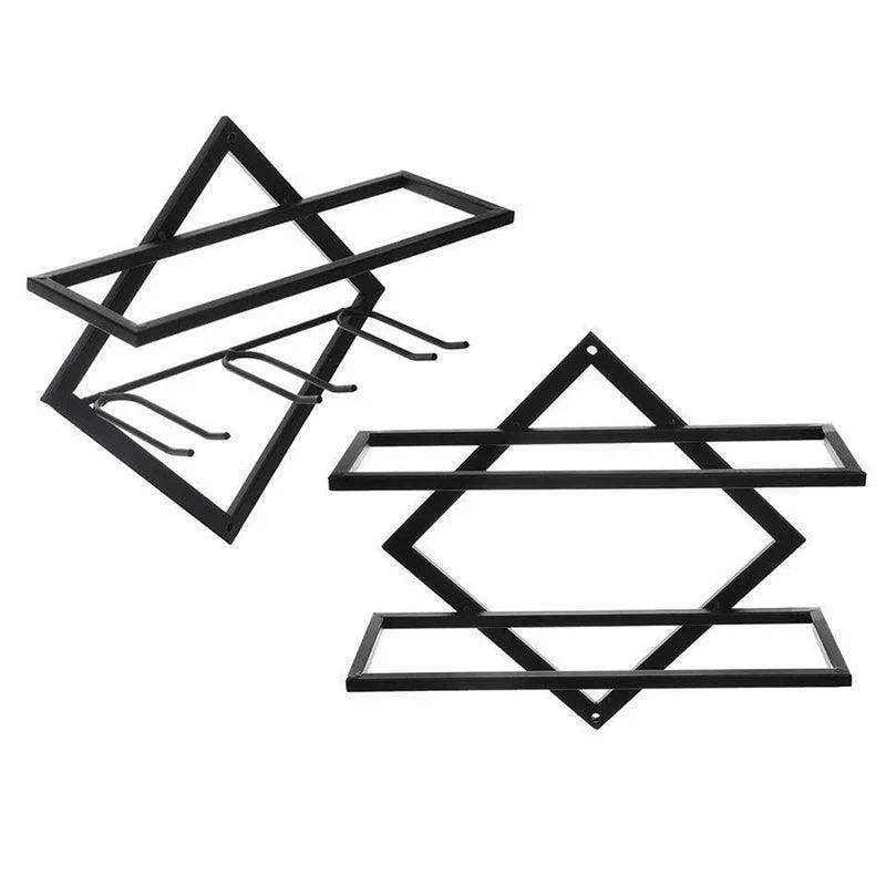 Wall-Mounted Upside Down Wine Rack - My Store