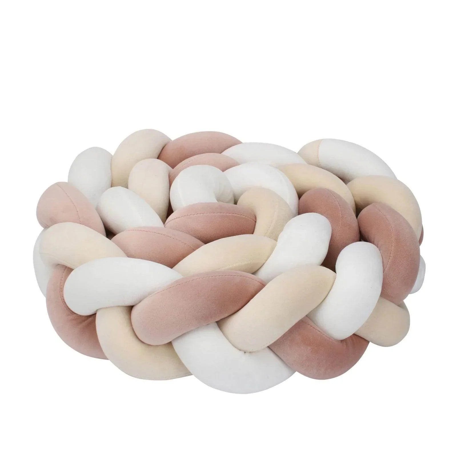 Baby Bumper Bed Braid Knot Pillow - My Store