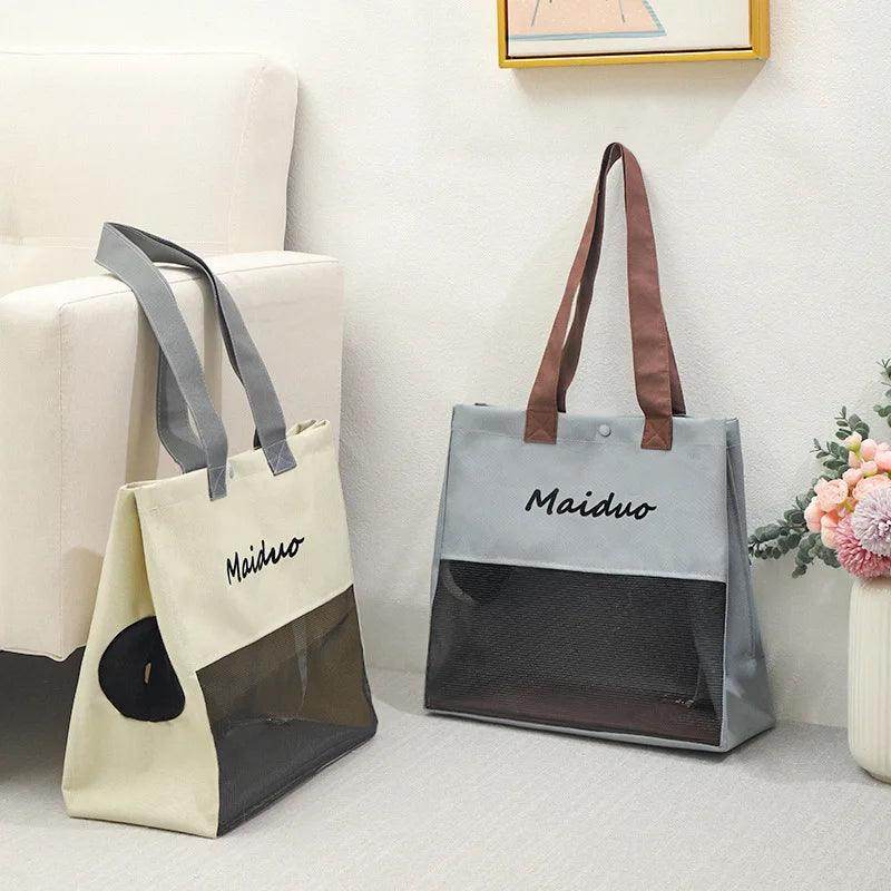 Portable Canvas Pet Carrier Bag - My Store