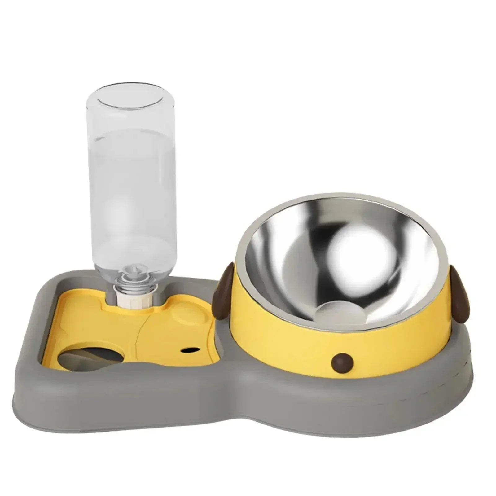 Pet Feeder Bowls & Water Bottle Set - My Store