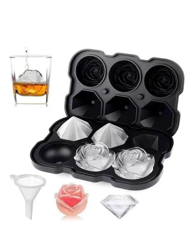 4-Cup Silicone Ice Cube Mold Tray - My Store