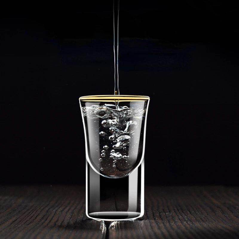 6pcs Gold Foil Color Spirits Cups - My Store