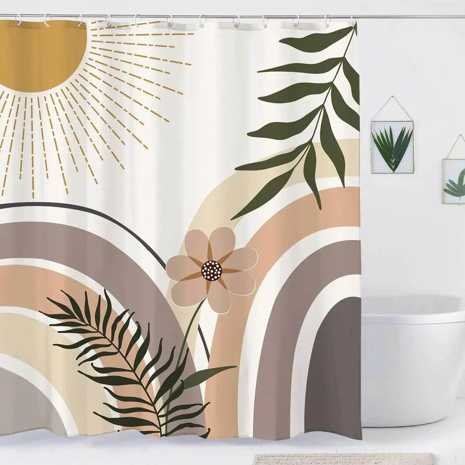 Bohemian Geometric Shower Curtain - My Store