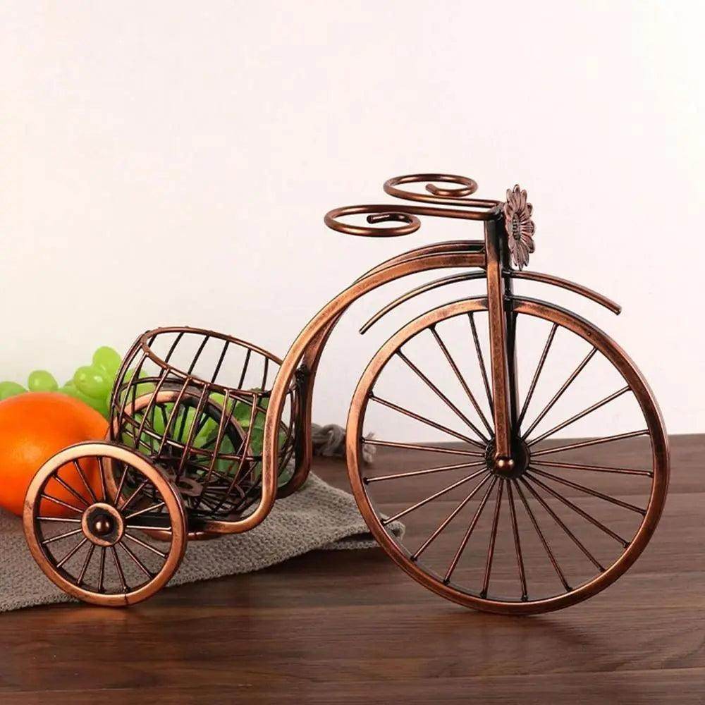 Retro Carriage Wine Rack with Glass Holder - My Store