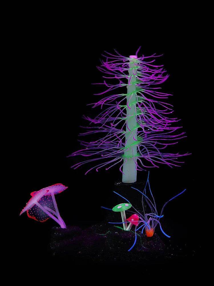 Glowing Coral Branch Aquarium Decor - My Store