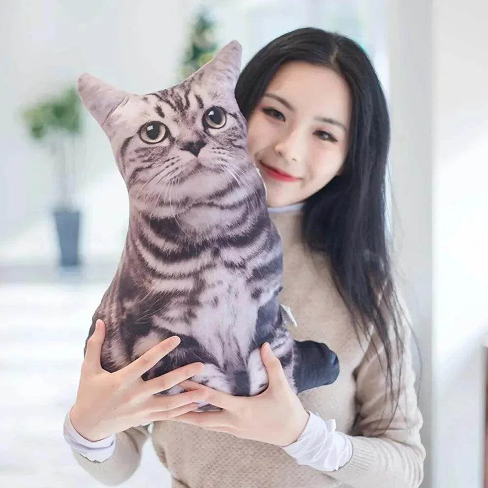 3D Cat Figure Pillow - My Store