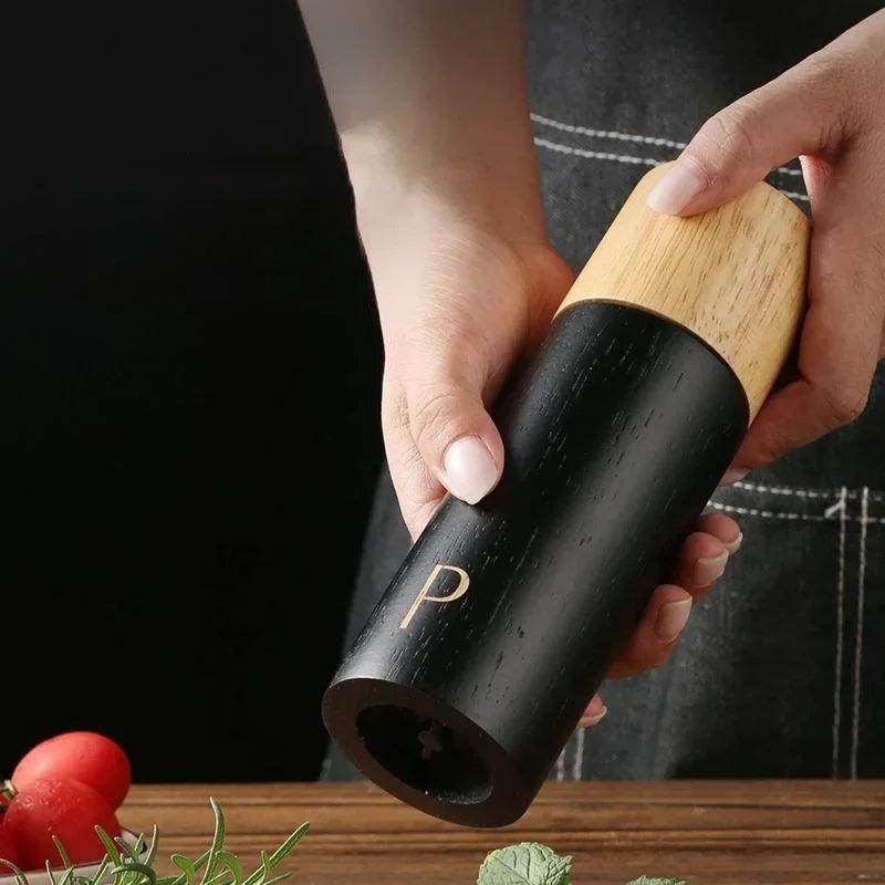 Wooden Salt & Pepper Grinder Set - My Store