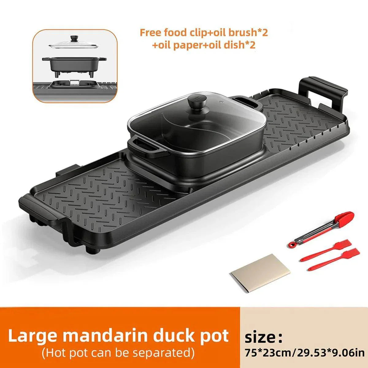 Multi-Functional Hot Pot & Grill - My Store