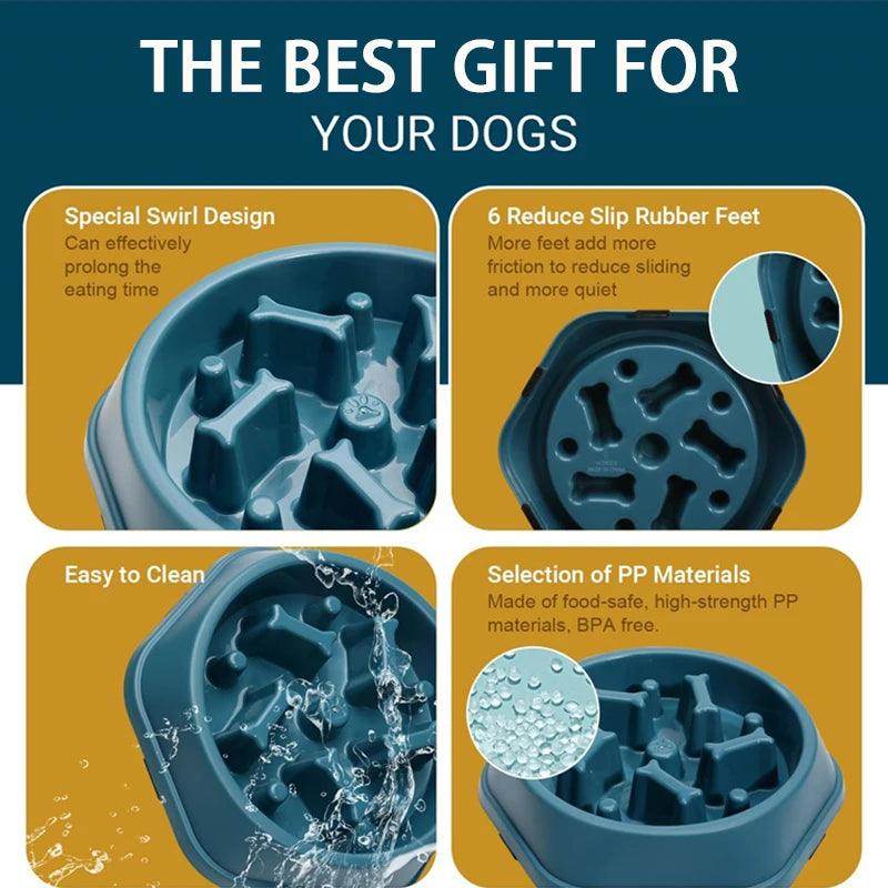 Pet Slow Food Bowl for Cats/Dogs - My Store