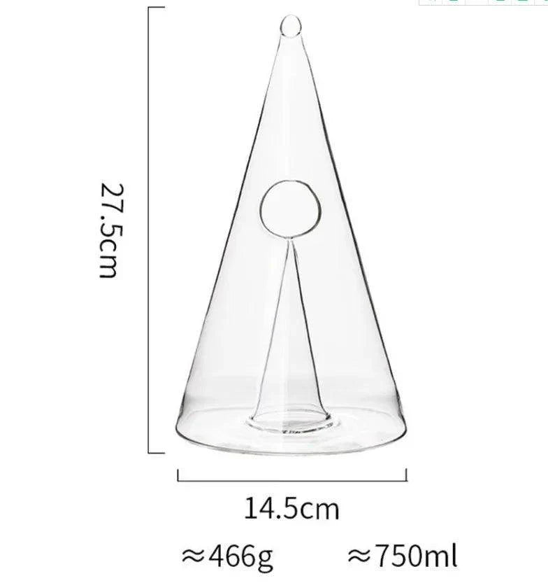 Unique Borosilicate Glass Wine Decanter - My Store