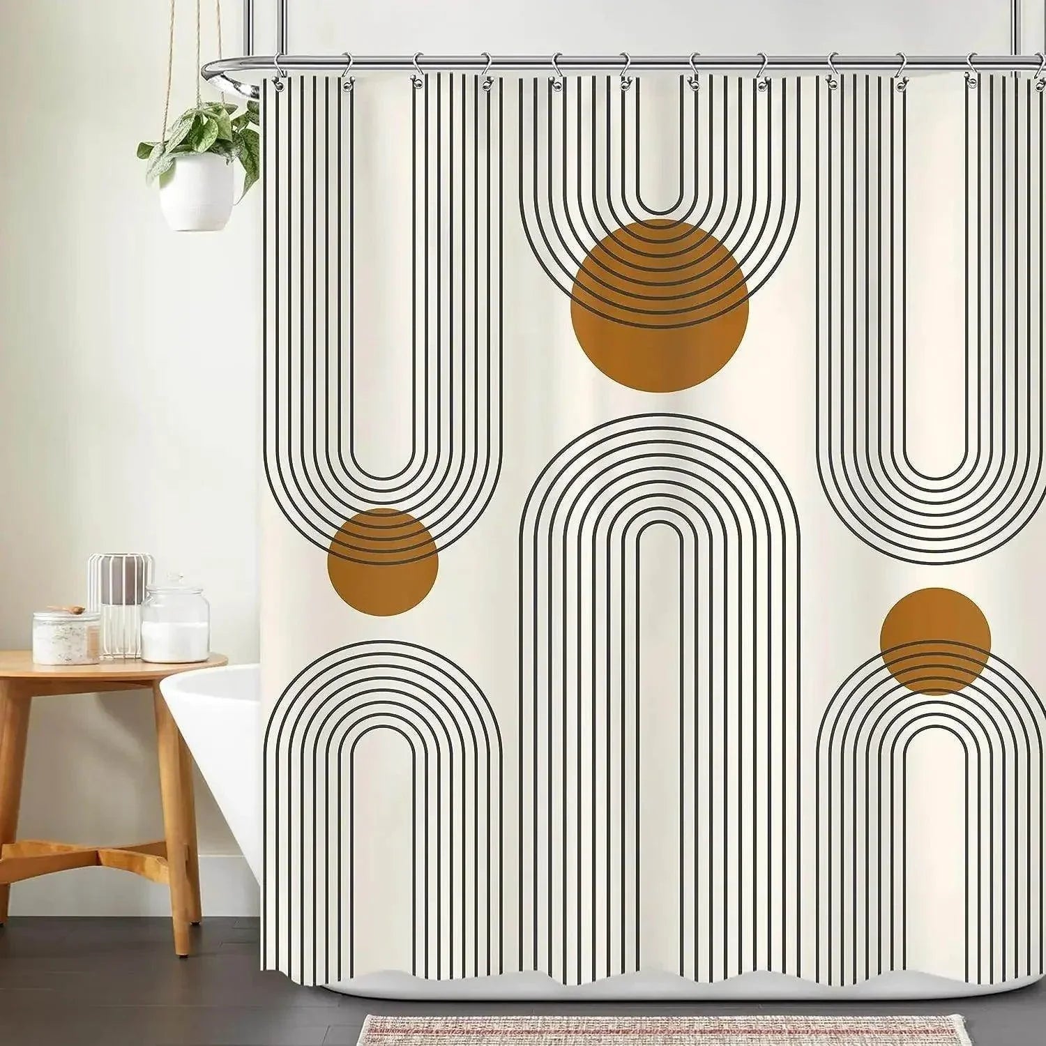 Bohemian Geometric Shower Curtain - My Store