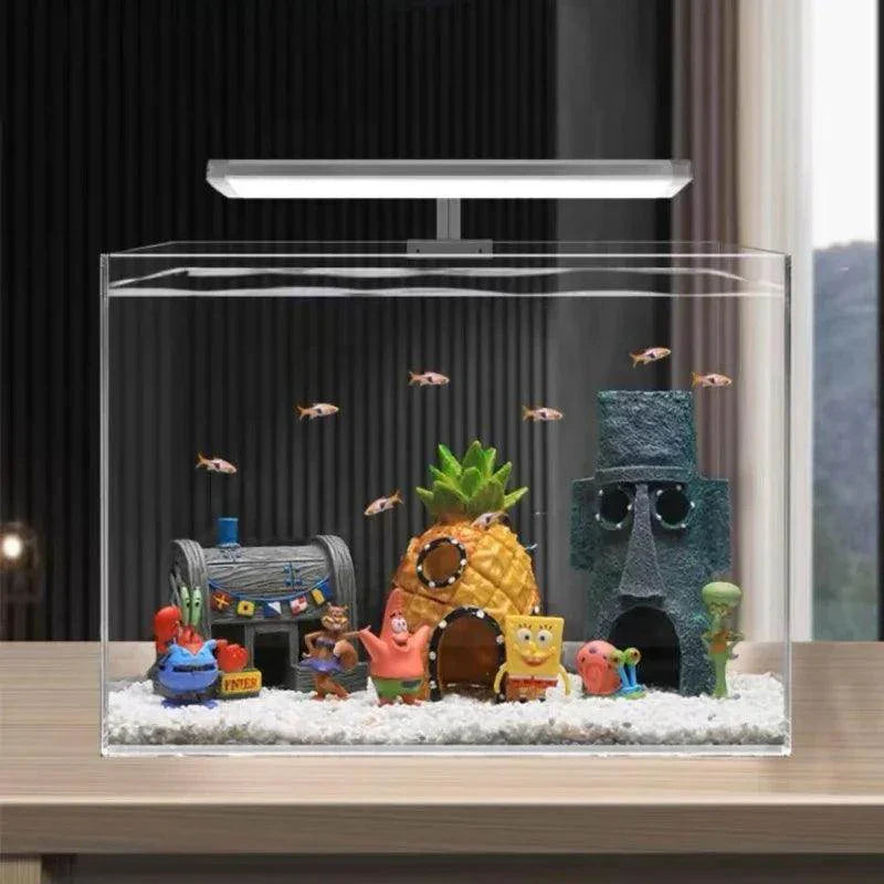 Pineapple House Aquarium Decoration - My Store