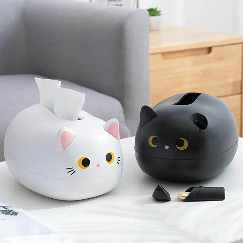 Cat-Shaped Tissue Box - My Store