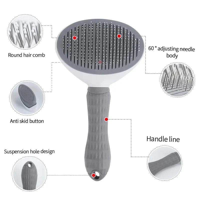 Self-cleaning Pet Hair Removal Comb - My Store