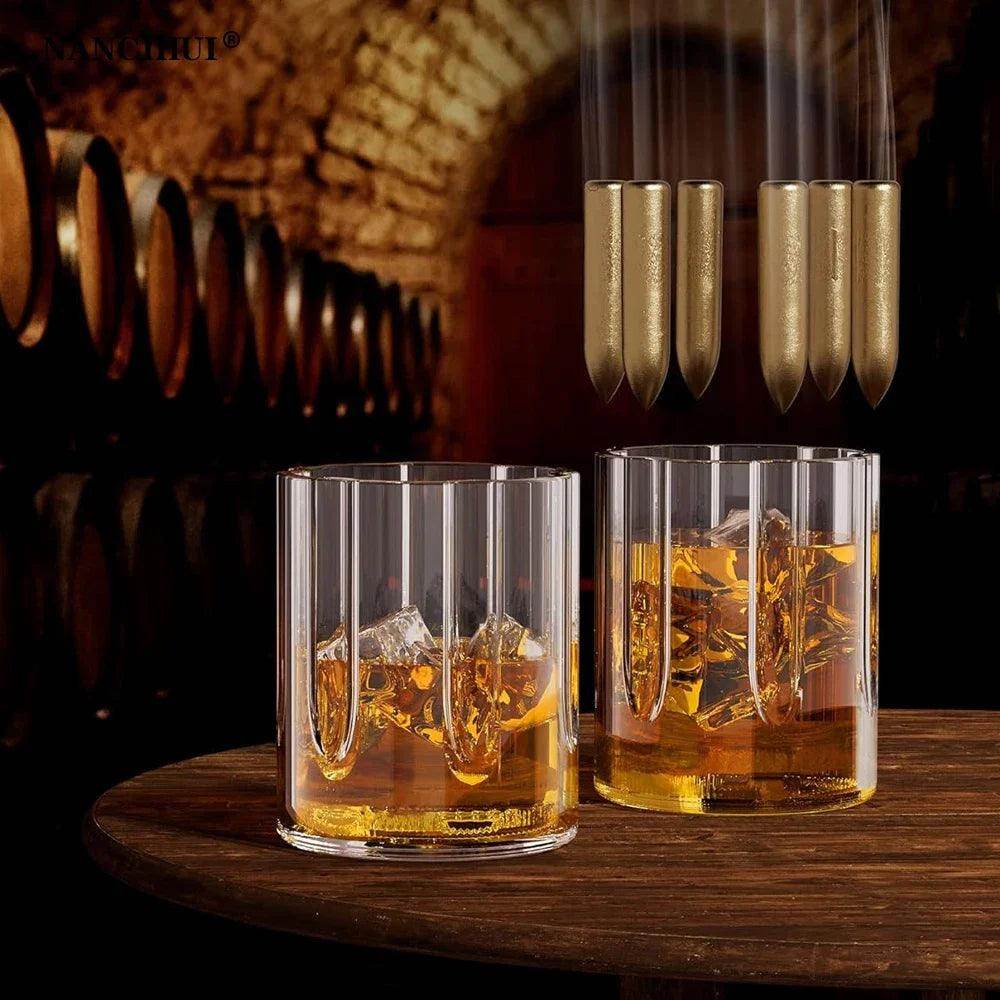 Revolver Glass Decanter Whiskey Glass Set - My Store