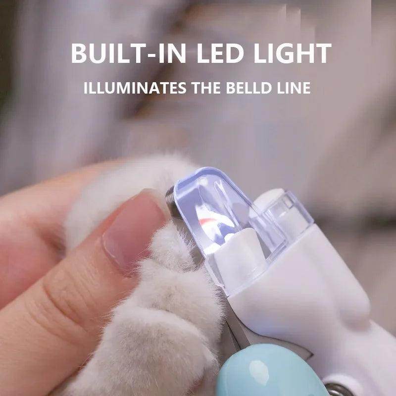 Professional Pet Nail Clippers with LED Light - My Store