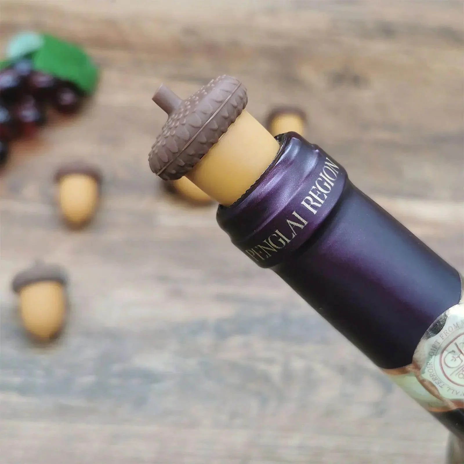 Creative Acorn Shape Wine Stopper - My Store