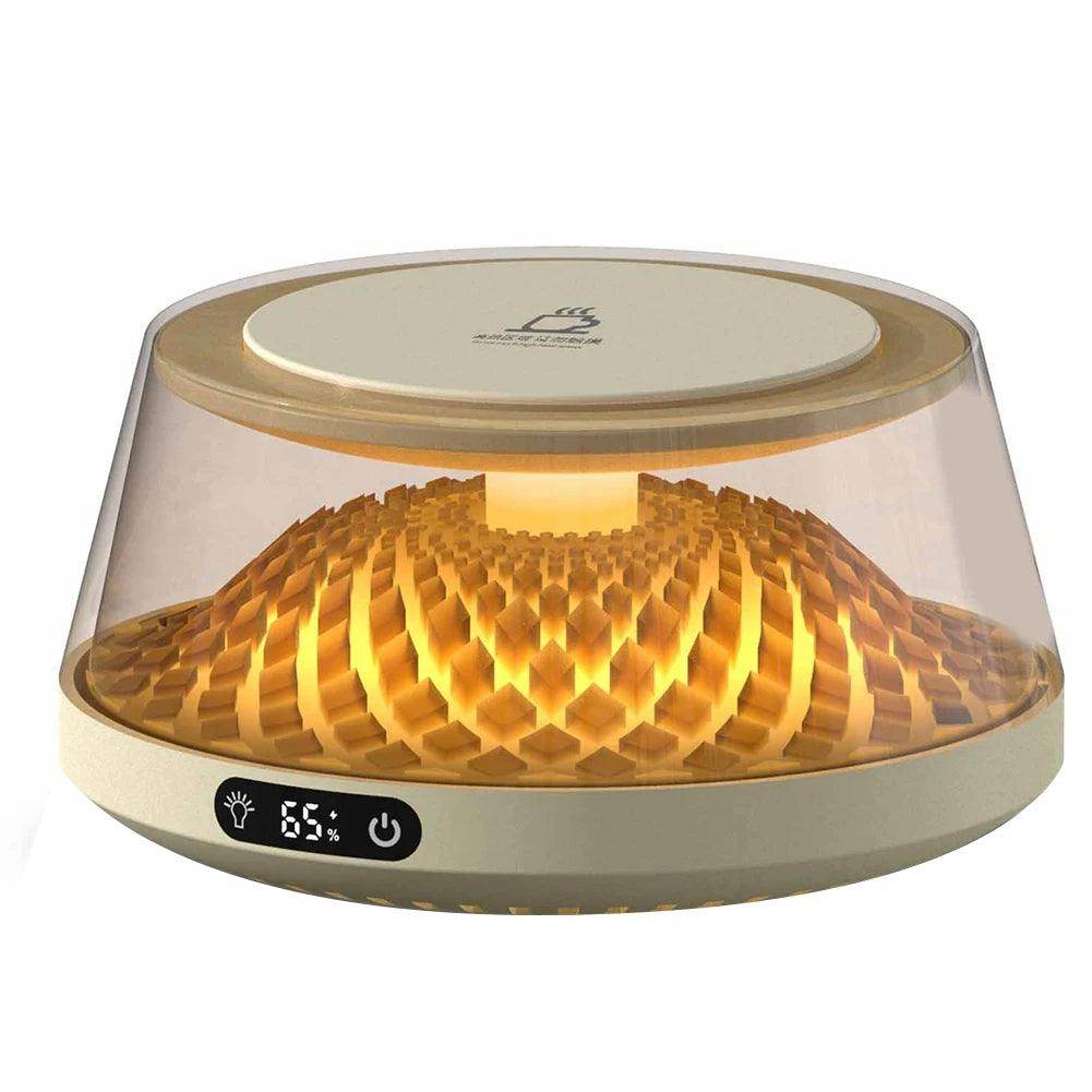 USB Thermostatic Heating Coaster with LED Lights - My Store