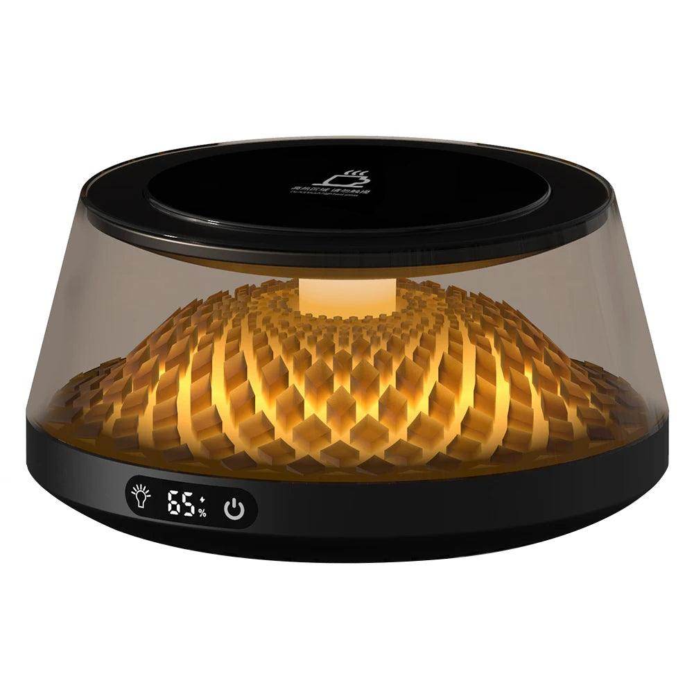 USB Thermostatic Heating Coaster with LED Lights - My Store