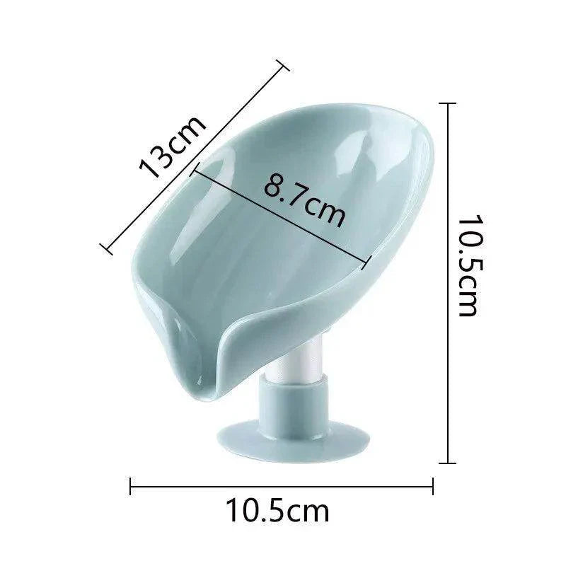 Leaf-Shaped Soap Holder with Drainage (2pcs) - My Store