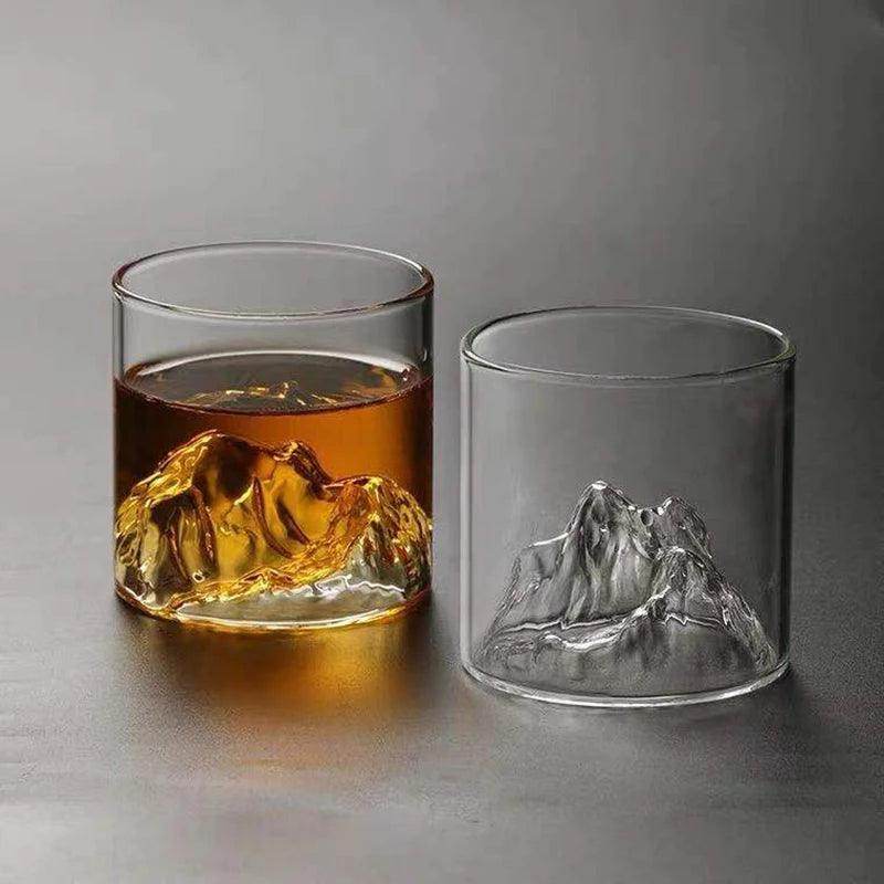Japanese Mountain Whiskey Glass - My Store