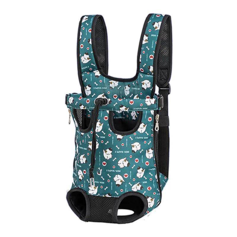 Adjustable Double-Shoulder Pet Carrier Backpack - My Store