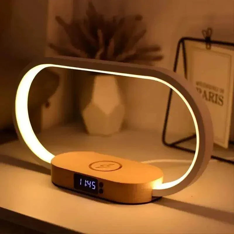 Wireless Charger Stand with Clock - My Store