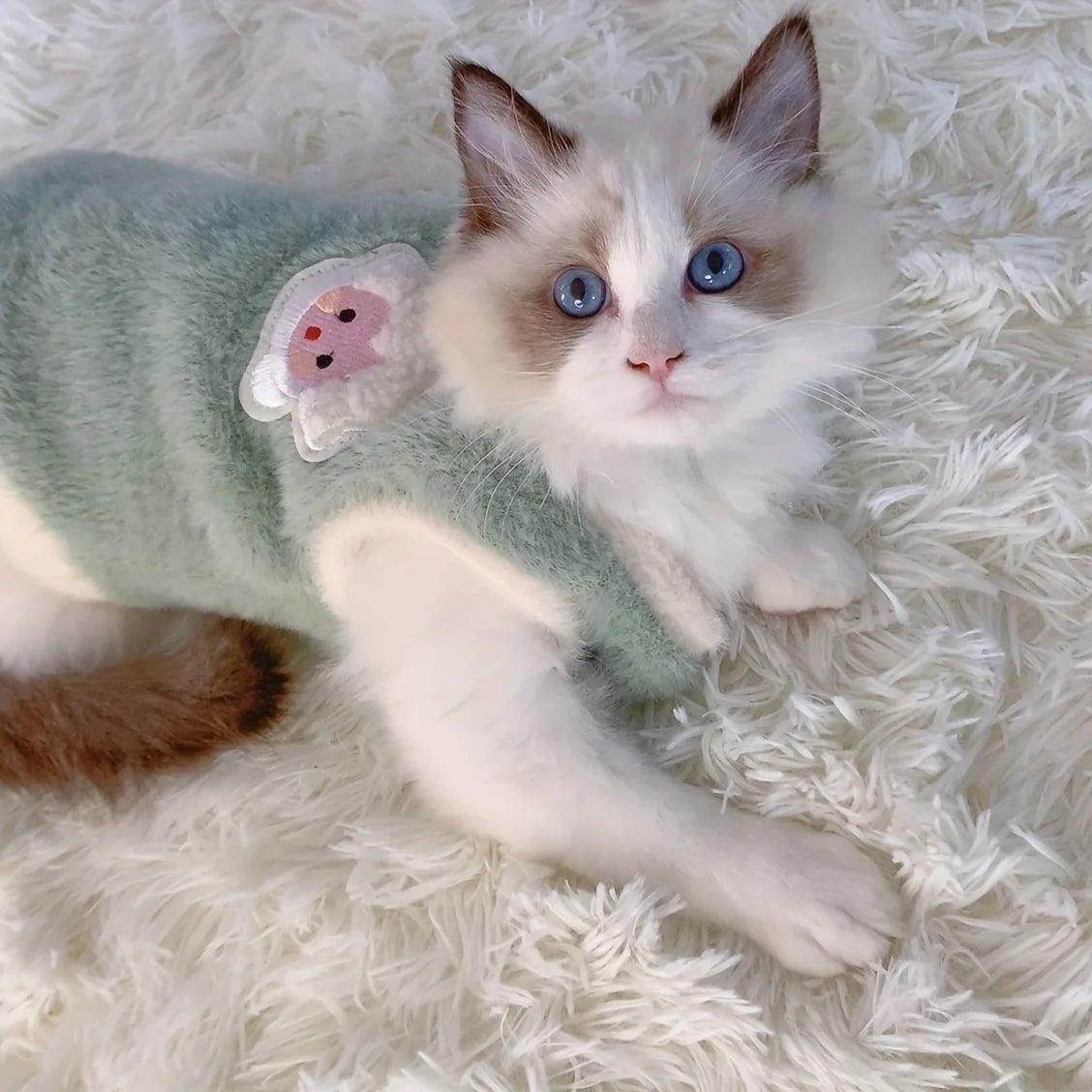 Winter Kittens Sweater Vest - My Store