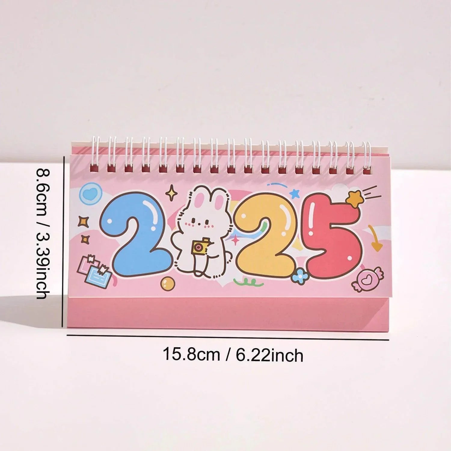 Cute Cartoon Desk Calendar 2025 - My Store