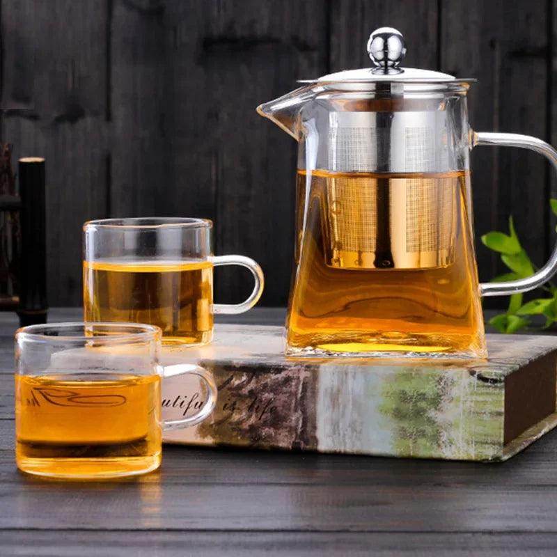 Glass Teapot with Infuser Tea Set - My Store
