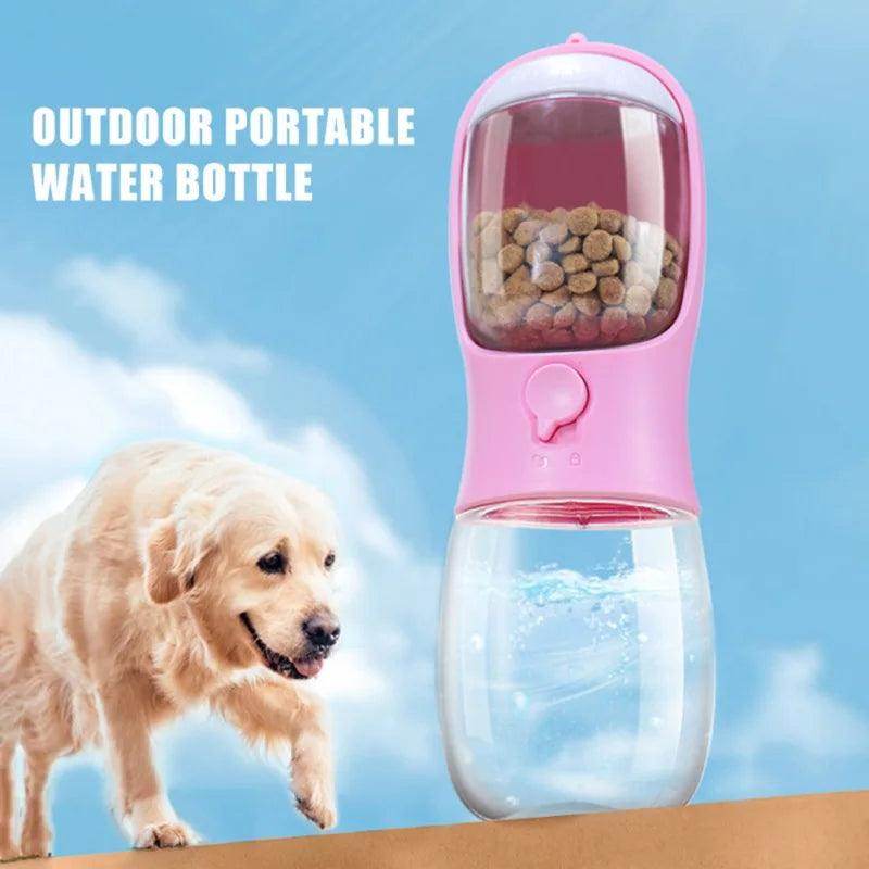 2-in-1 Portable Pet Water & Food Bottle - My Store