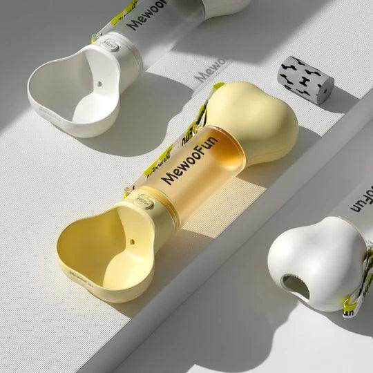 Portable Dog Water Bottle with Poop Bag Dispenser - My Store