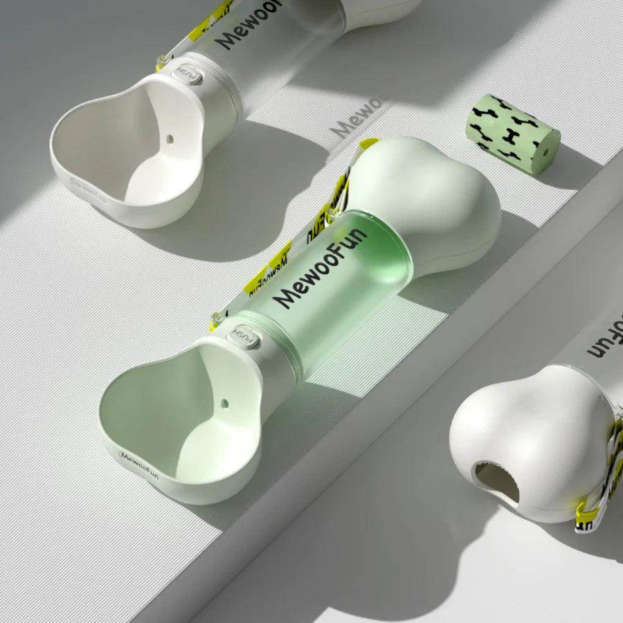 Portable Dog Water Bottle with Poop Bag Dispenser - My Store