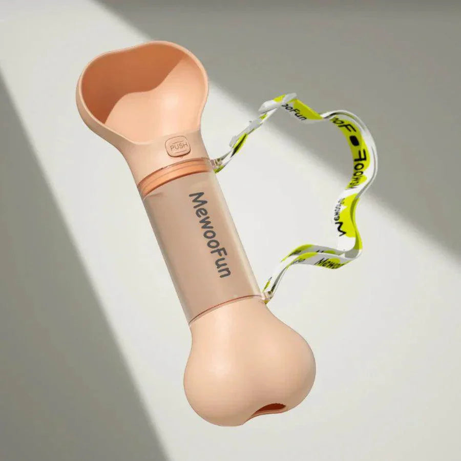 Portable Dog Water Bottle with Poop Bag Dispenser - My Store