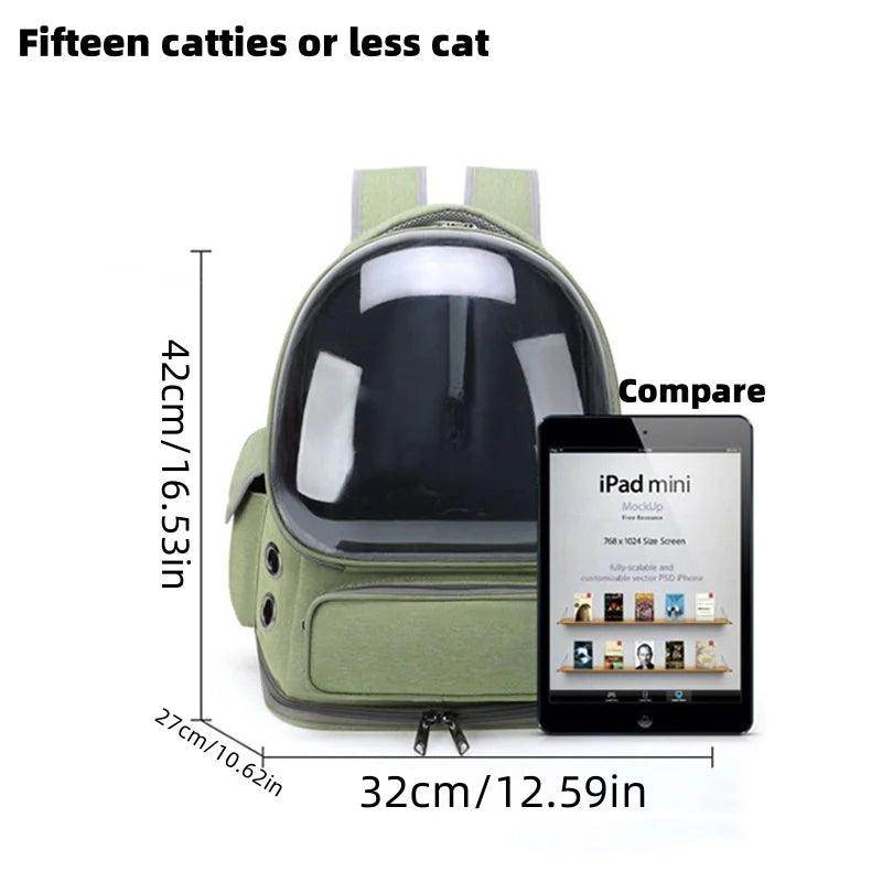 Transparent Breathable Pet Carrier Backpack - My Store