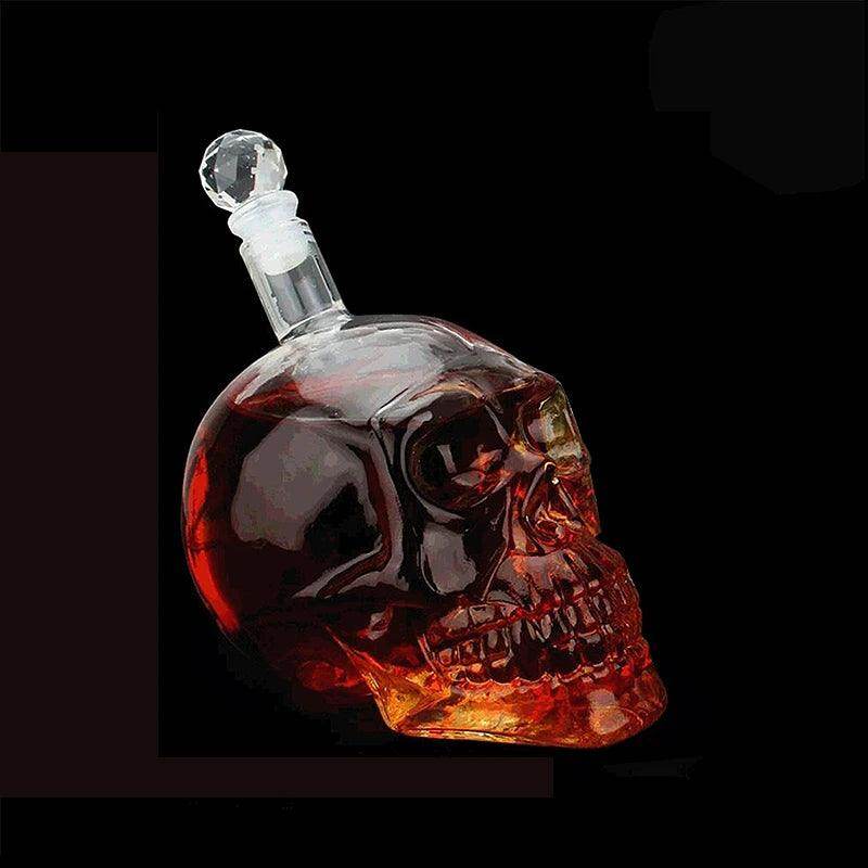 High-End Creative Skull Glass Bottle - My Store