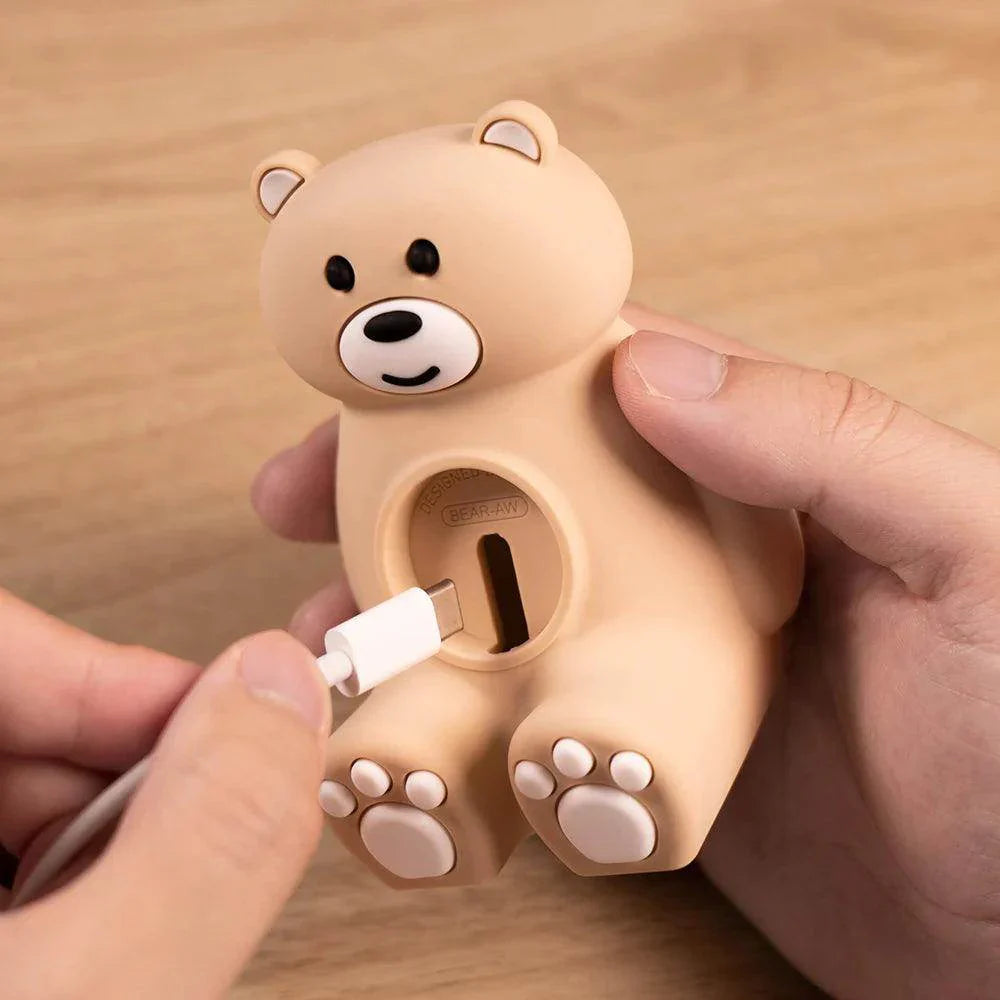 Cartoon Bear Apple Watch Charger Stand - My Store