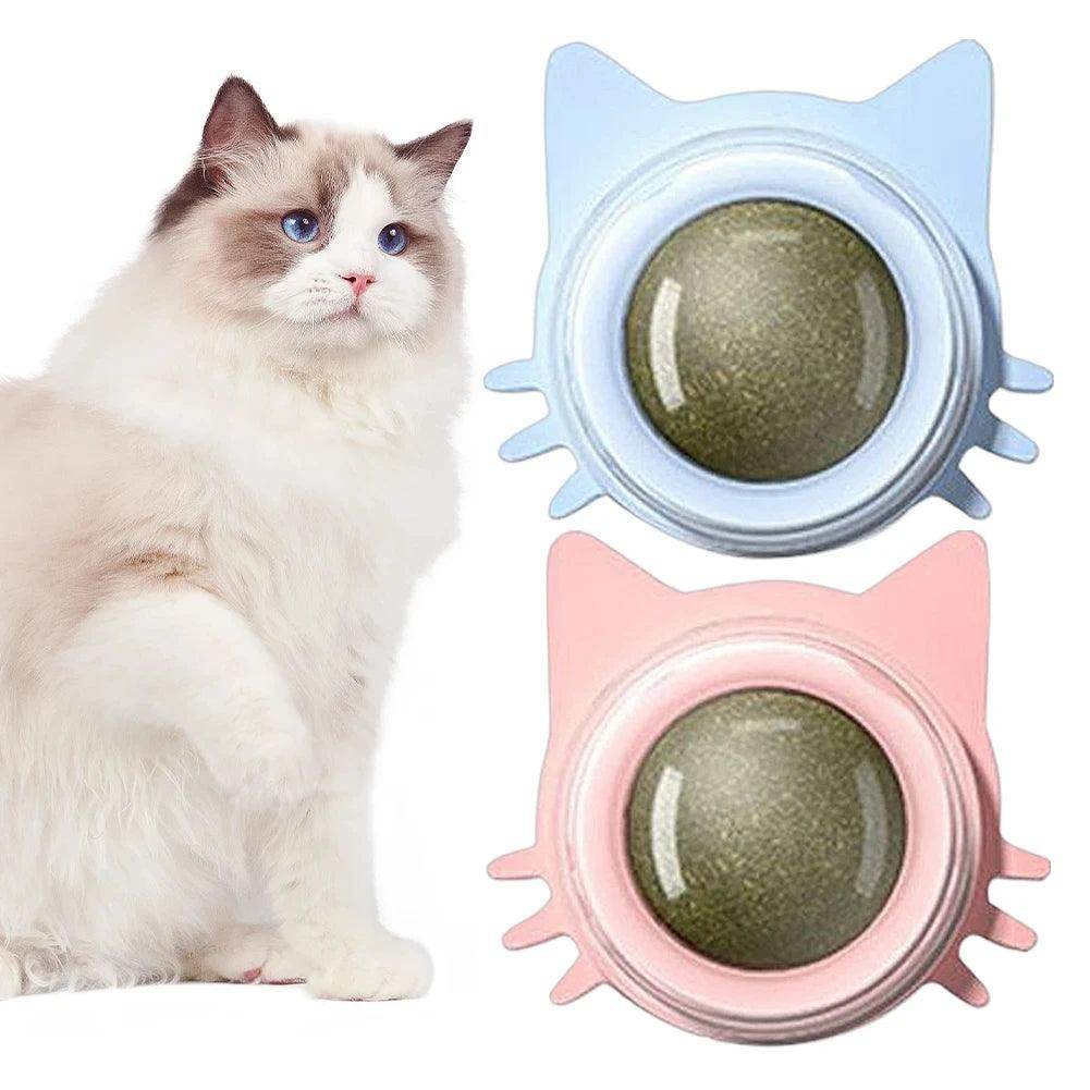 Catnip Rotatable Lickable Ball Toy - My Store