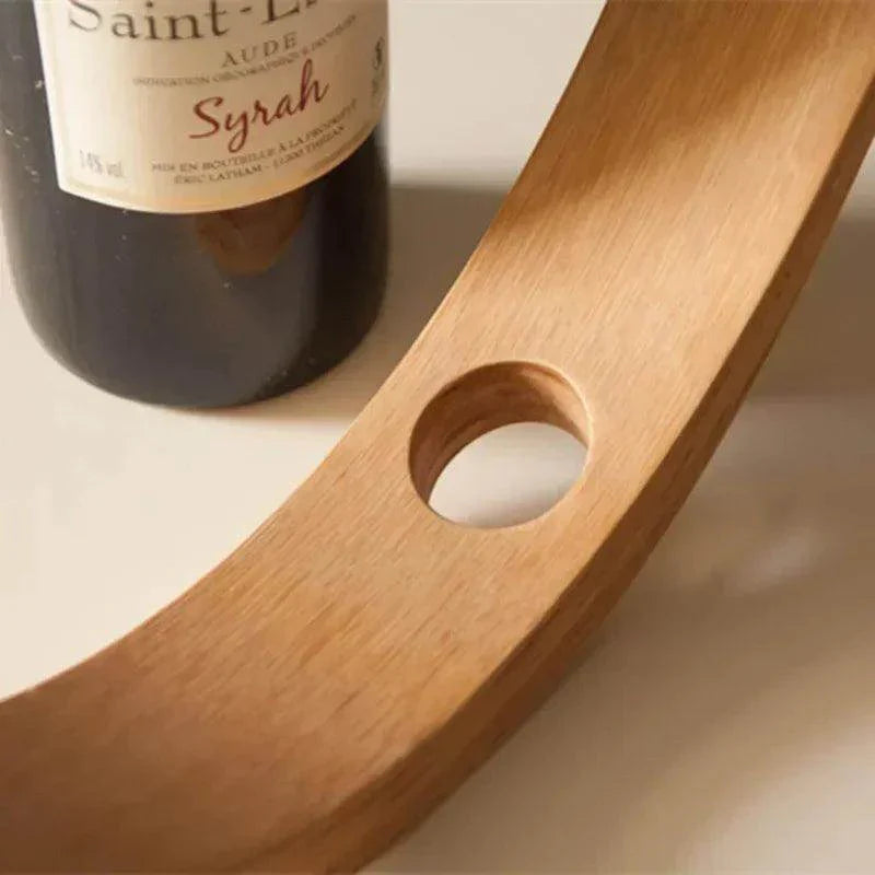 Modern Bamboo Wine Bottle Rack - My Store