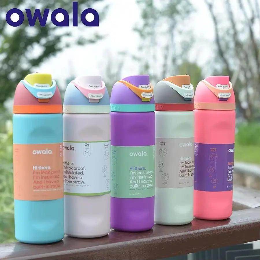 Insulated Stainless Steel Water Bottle with Straw – 24oz/32oz - My Store
