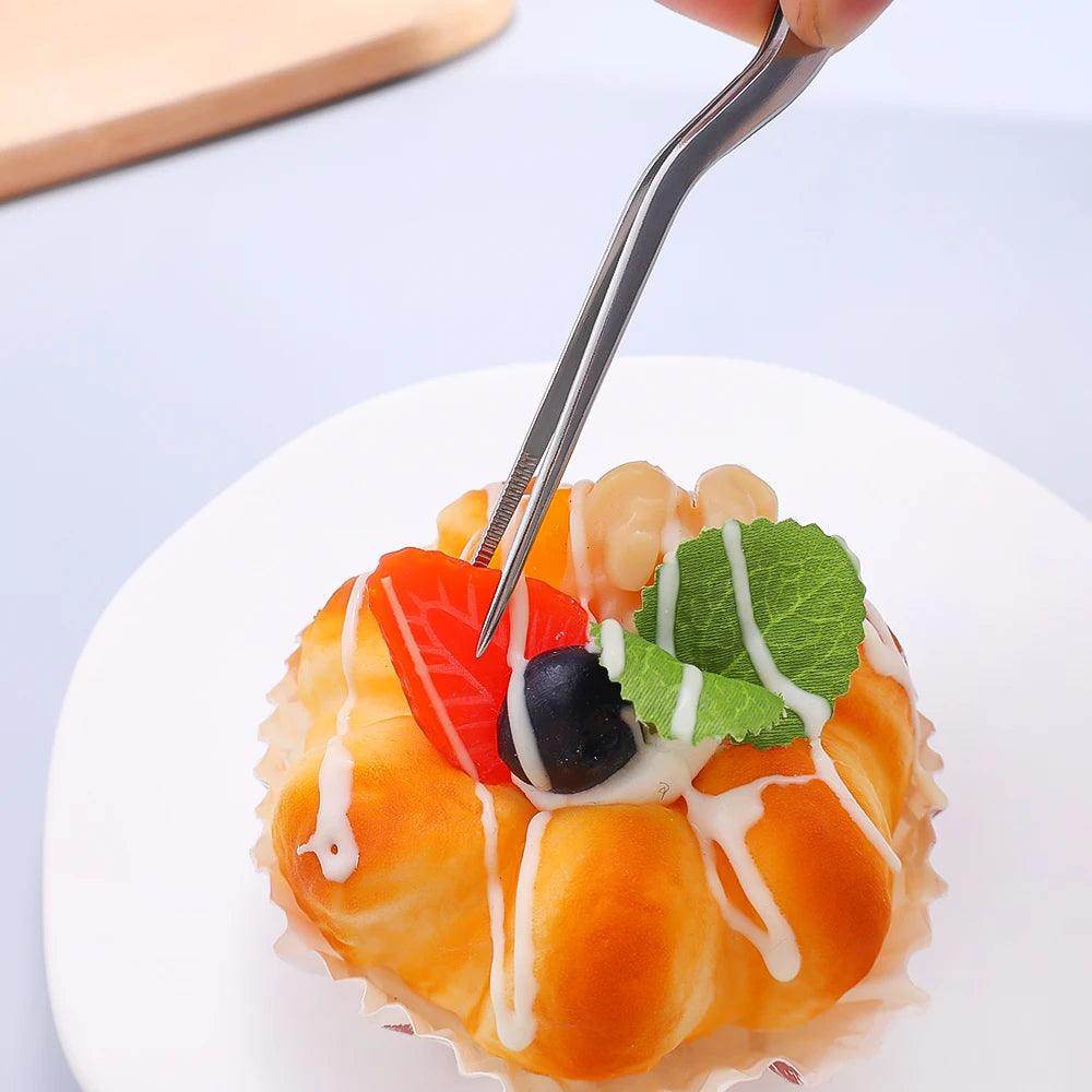 Stainless Steel Kitchen Tweezer Set - My Store