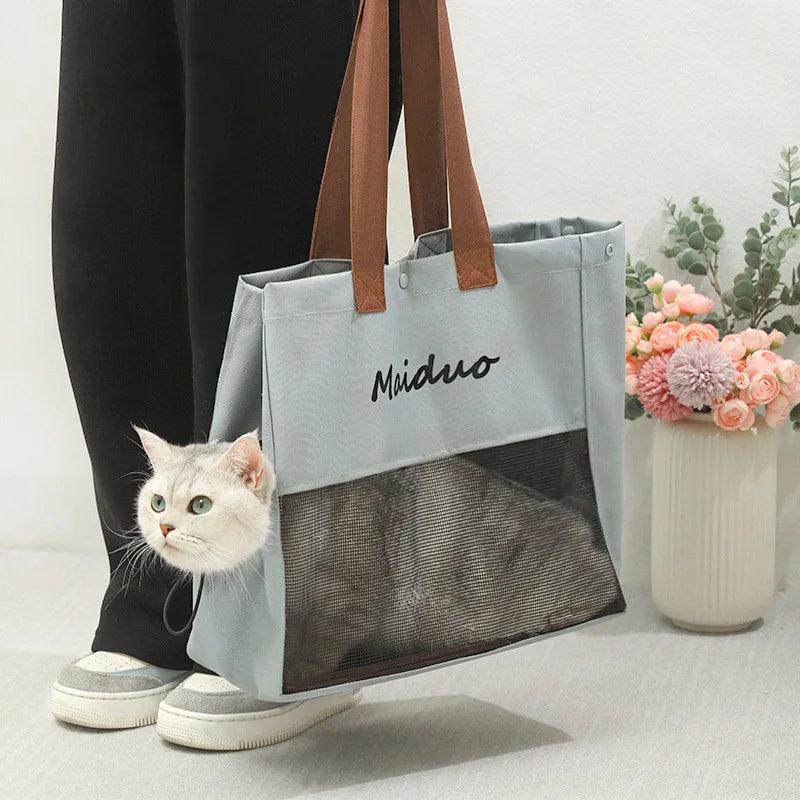 Portable Canvas Pet Carrier Bag - My Store