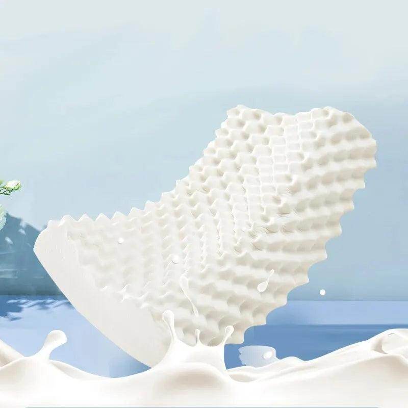 Natural Thai Latex Memory Pillow – Ergonomic Cervical Support - My Store