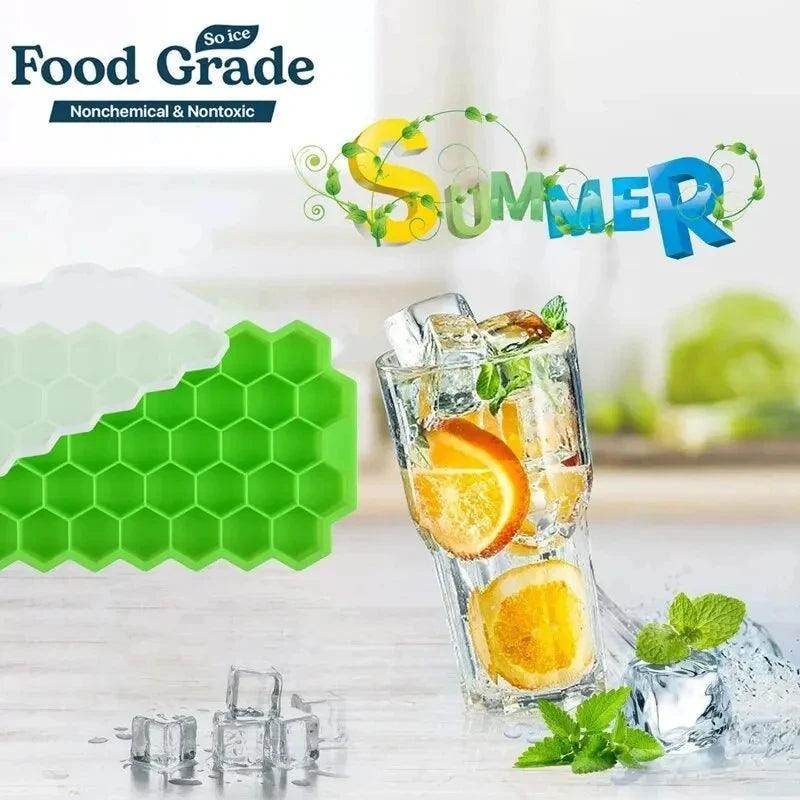 Honeycomb 37-Lattice Ice Cube Tray - My Store
