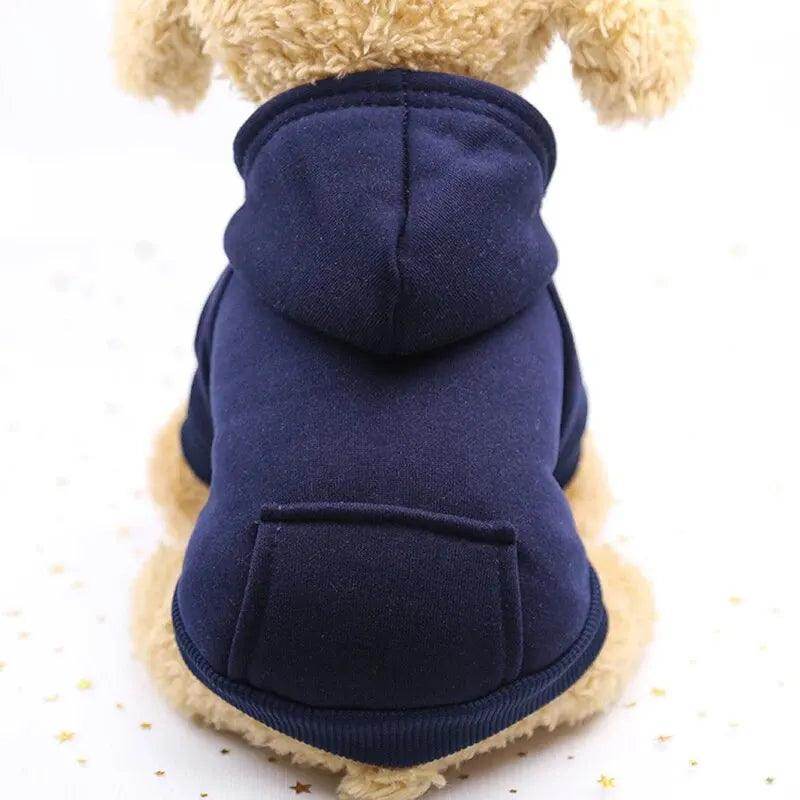 Warm Hooded Pet Sweater - My Store