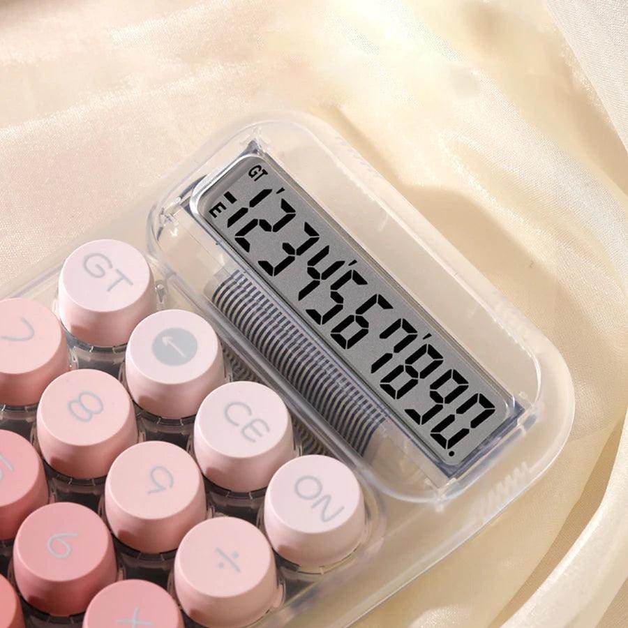 Transparent Gradient Large Button Calculator - My Store