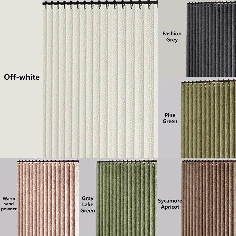 Multi-Color Thick Waterproof Shower Curtain - My Store